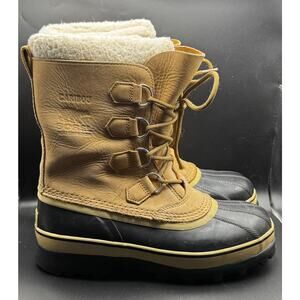 Sorel Caribou Waterproof Men's Boots - Buff/Chamois, 10